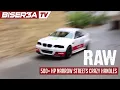 RAW BMW 330 CI going mad in an incredible Hill Climb Run