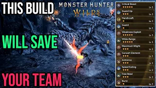 MH Wilds - Endgame Wide Range Sword Shield Build TU 4 5