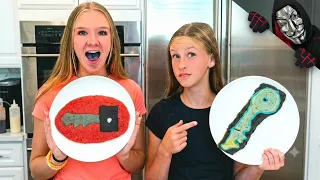 Key Master Pancake Art Challenge!! Can We Win the Key to Unlock the Mystery Box?