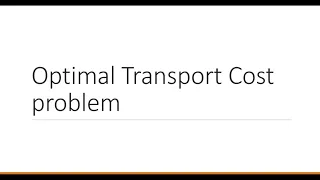 Linear Programming Operations Research - Optimal transport problem solved using python