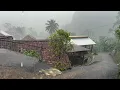 Download Lagu Heavy rain in rural Indonesia||sound of rain that soothes the soul||sleep in 5 minutes
