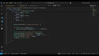 Java Student Grade Calculator CodSoft Internship Task Beginner Java Project