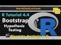Bootstrap Hypothesis Testing in R with Example R Tutorial 4 4 MarinStatsLecutres