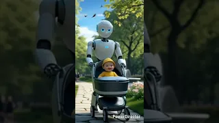 Baby Had A Day Out Shorts Robot 