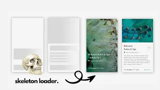 Create Skeleton Loading Using HTML CSS JS