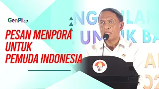 Jelang Sumpah Pemuda, Menpora Beri Pesan Khusus Untuk Anak Muda