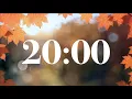 Download Lagu 20 Minute Fall Timer - Autumn Leaves | Happy Peaceful Piano Music | Study, Work, \u0026 Classroom Focus