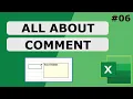 All About Excel Comments How to Add Cell Comments In Excel Excel Globe