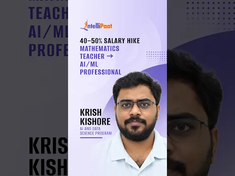 🎯 From Mathematics Teacher to AI/ML Professional | 40–50% Salary Hike