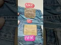 Lagu fake bs real pants 501 Levi's jeans #fake #real #levis #pants #viralshorts #short