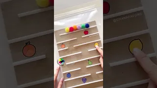 Kids Activity Pom Pom Finger Maze