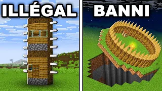 3 BASES ILLÉGALES que TU DOIS FAIRE sur Minecraft !