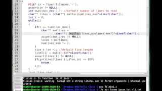 Reading a Text File C Tutorial 25