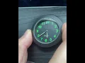 Lagu Round Car Clock Stick on Electronic Watch Dashboard Decoration for Cars #CarAccessary #automobile