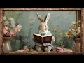 Framed TV Art Easter Bunny Vintage Art Easter Framed Easter Art Screensaver Spring Ambience