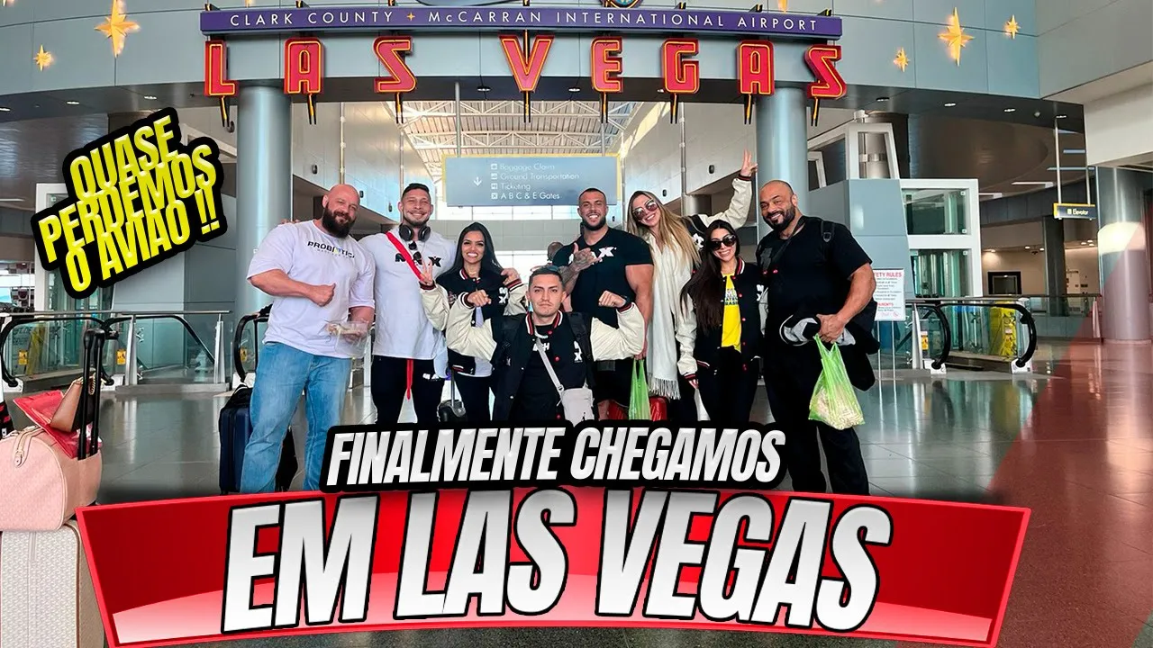 FINALMENTE CHEGAMOS EM LAS VEGAS !!!!