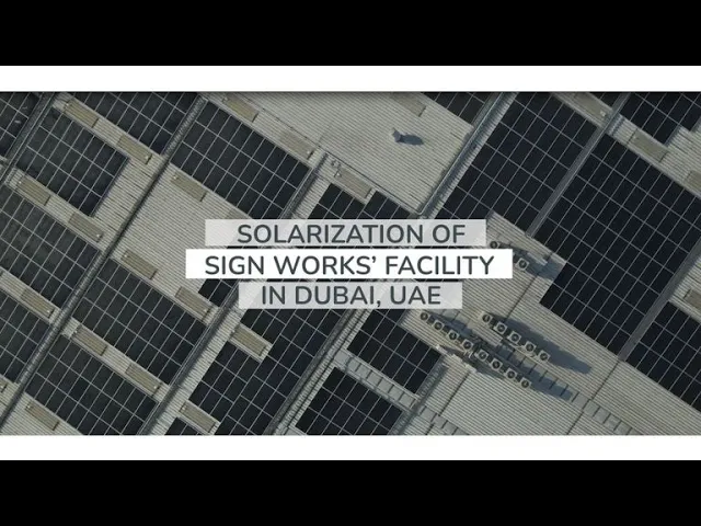 TotalEnergies – Sign Works’ Solar Rooftop in Dubai, UAE : Youtube video player