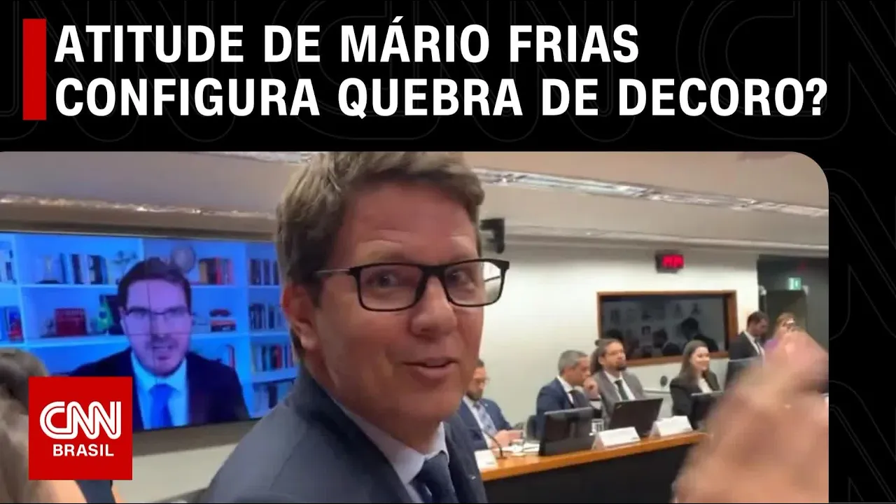 Atitude de Mário Frias configura quebra de decoro? | O GRANDE DEBATE