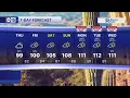 Cooling down throughout the state
