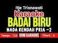 BADAI BIRU | Karaoke Dangdut Nada Pria