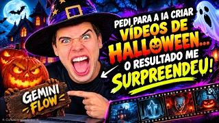 😱 PEDI PARA A IA CRIAR VÍDEOS DE HALLOWEEN… O RESULTADO ME SURPREENDEU! 🎃👻
