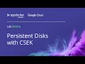 How to encrypt Compute Engine disks with Customer-Supplied Encryption Keys CSEK
