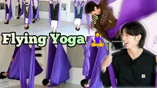 Download BTS Flying Yoga Funny Moments part 1 \u0026 2😂🤣 MP3