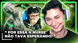 NOVA TÉCNICA PRA GANHAR DA NURSE NO DBD! 😅 ( Feat. Samira Close ) | MANDY MESS CORTES