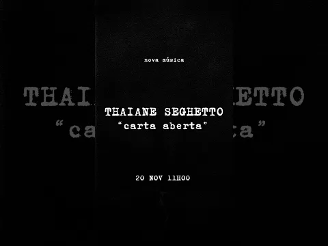 Carta Aberta 20.11 às 11H