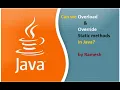 JAVA FAQ 37 Can we Overload and Override Static Methods in Java