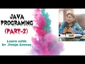 Educational Java Programming Part-2 Computer Competition CBSE