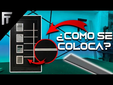 Download MP3 Puertas de aluminio con solera Brillante como colocarla 🔥decoración de puertas