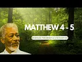 MATTHEW 4 to 5 - Morgan Freeman AI Generated Voiceover Subtitles