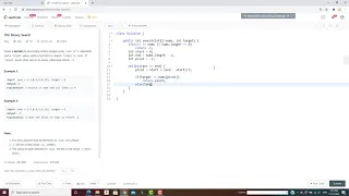 Binary Search Leetcode - 704