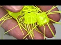 Chartreuse dice with rattles Bin 26