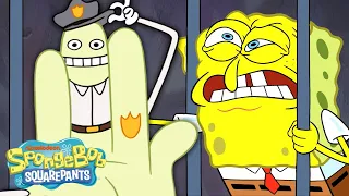 SpongeBob Goes To JAIL Escape From Beneath Glove World 5 Minute Episode  SpongeBob Goes To JAIL Escape From Beneath Glove World 5 Minute Episode