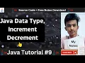 Java Tutorial Data Type of Expressions Operators