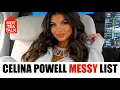 The Celina Powell MESSY List of Rappers and Celebs