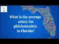 Phlebotomist Salary In Florida What is the average salary for phlebotomists in Florida