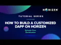 Tutorial Series How to Build A Customized DApp Ep 5 - Serialization