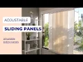Adjustable Sliding Panels