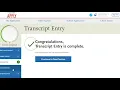 CSU Application Transcript Entry - General Education Golden 4