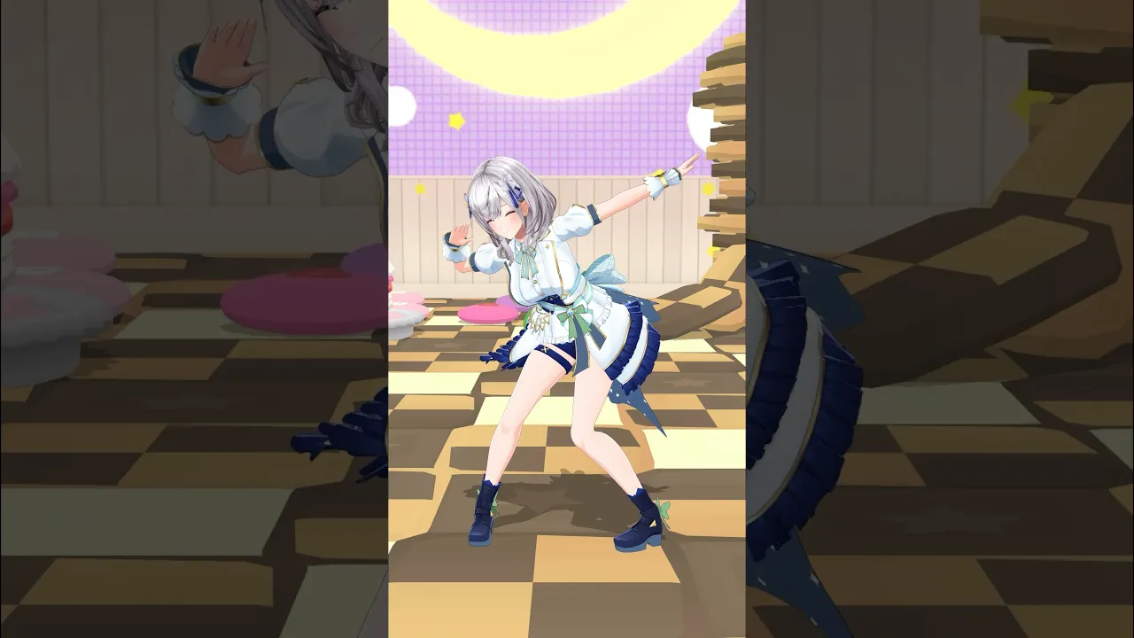 【HAPPY≒FUTURE】プリキュア映画のダンスを踊ってみた?✨【ダンシング玉入れVERSION】#白銀ノエル #shorts