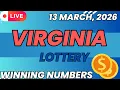 Virginia Day Lottery Results For - 13 Mar 2026