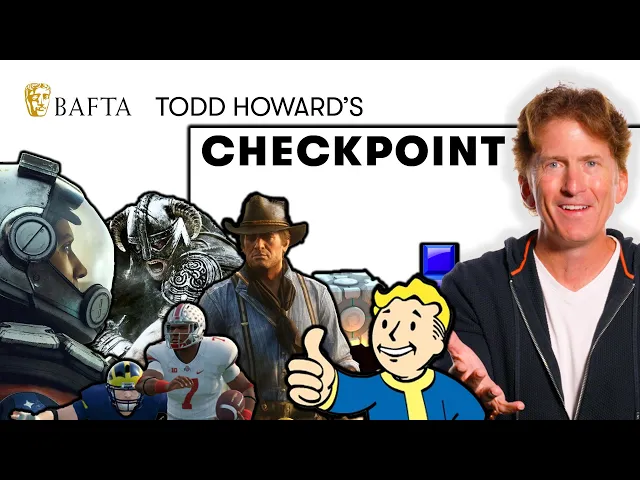 Todd Howard talks Starfield influences and wants a Skyrim sequel | BAFTA Checkpoint