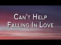 Download Lagu Ed Sheeran - Can't Help Falling in Love (Cover to Elvis Presley) Lyrics Video