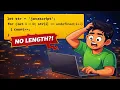 JavaScript Interview Question Find String Length Without Using length Property Beginner Friendly