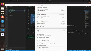 Refactoring Go code - step 1