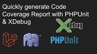 How to quickly generate code coverage report using PHPUnit XDebug