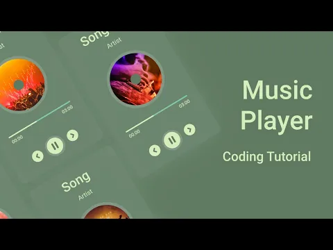Download MP3 How to create Music player with pure HTML, CSS, JS